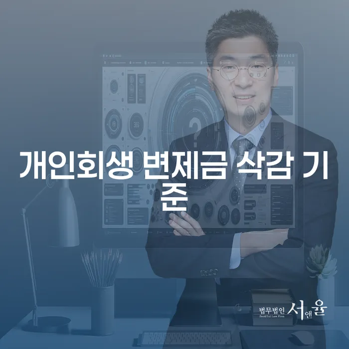 개인회생 변제금 삭감 기준, 얼마나 줄일 수 있을까요?