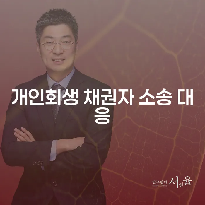 개인회생 채권자 소송 대응, 어떻게 해야 할까요?
